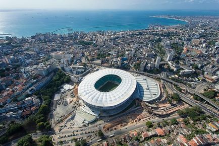 Stadioanele de fotbal din Brazilia sunt cele mai mari și mai frumoase fotografii, apărător curajos