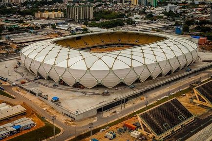 Stadioanele de fotbal din Brazilia sunt cele mai mari și mai frumoase fotografii, apărător curajos