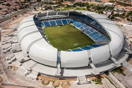 Stadioanele de fotbal din Brazilia sunt cele mai mari și mai frumoase fotografii, apărător curajos