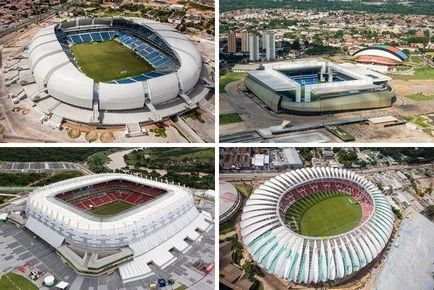 Stadioanele de fotbal din Brazilia sunt cele mai mari și mai frumoase fotografii, apărător curajos