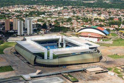 Футбольні стадіони бразилии найбільші і красиві фотографії, brave defender