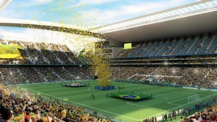 Stadioanele de fotbal din Brazilia sunt cele mai mari și mai frumoase fotografii, apărător curajos