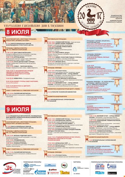 Місто Тихвін зустрічає vii російські ганзейские дні, інформаційний портал командир