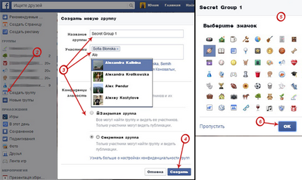 Grupuri în Facebook - adăugarea și ștergerea