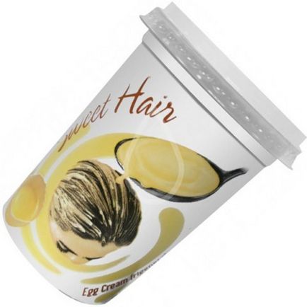 Hair company крем яєчний відновлює sweet hair egg cream 500мл