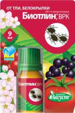 Insecticid biotin - instrucțiuni pentru utilizarea medicamentului, compatibilitate, depozitare biotină, acțiune