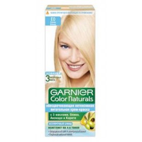 Інтенсивна живильна крем-фарба для волосся garnier color naturals (відтінок e0 супер блонд),