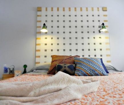 Headboard pentru pat 15 idei diy și 4 master-clase - cu mâinile tale