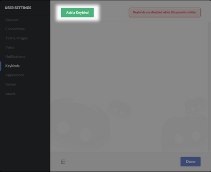 Як я можу додавати поєднання клавіш discord