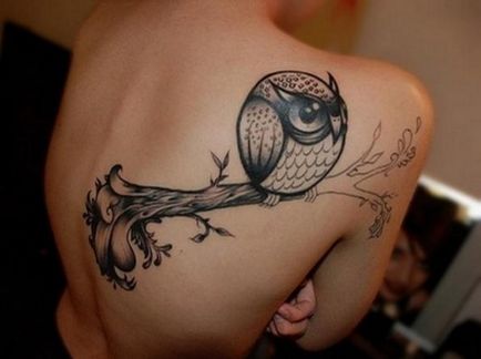 Яке значення татуювання сова