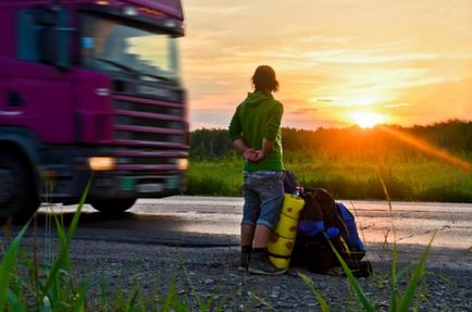 Cum să călătorești în mod corect prin autostopul, proaspăt - cel mai bun Runet pentru o zi!