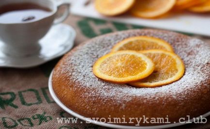 Як приготувати апельсиновий кекс з покрокового рецептом з фото