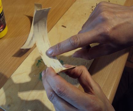 Hogyan készítsünk egy karkötőt készült nyírfakéreg dísz (master class)