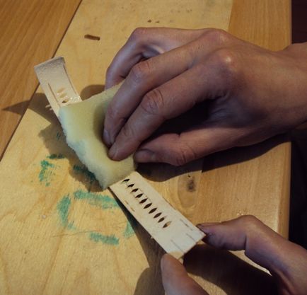 Hogyan készítsünk egy karkötőt Fenichka nyírfakéreg a kezüket, fuvola mestertől samdarshi workshop - ház