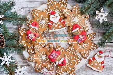 Як зробити новорічне печиво 10 рецептів з фото