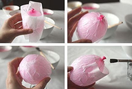 Hogyan készítsünk húsvéti tojás papírból saját kezűleg
