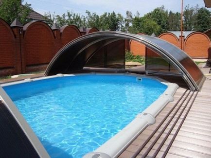 Cum de a face un pavilion pentru piscina cu propriile mâini, tipuri de pavilioane pentru piscine, sfaturi utile,