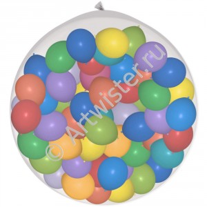 Hogyan készítsünk egy meglepetés labda (ballon robbanás nagy labda labdákat konfetti különleges hatás) Hogyan készítsünk Balloon Surprise