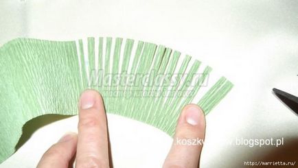 Cum se fac conuri din hârtie ondulată