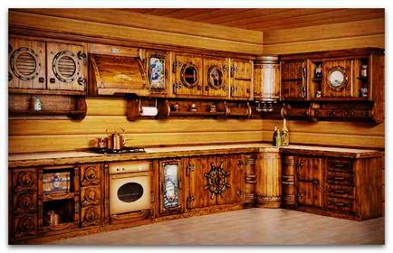 Ce lemn este mai bine de utilizat pentru decorarea bucătăriei
