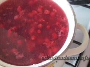 Kissel din coacăz roșu congelat - mâncați și pierdeți în greutate
