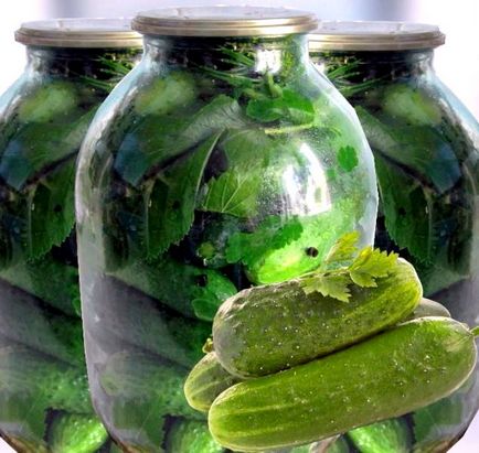 Консервовані огірки з горілкою хрусткі рецепт найсмачніші