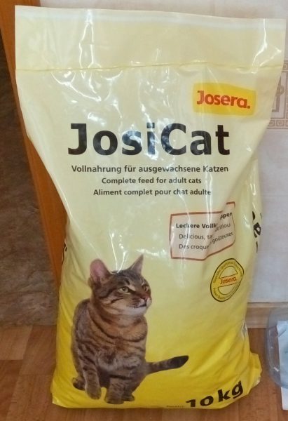 Корм для кота josera josicat відгуки