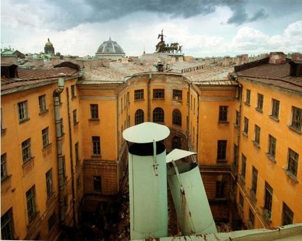 Acoperișurile din St. Petersburg, o excursie la acoperișurile din Sankt Petersburg