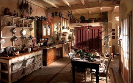 Кухня в стилі кантрі (54 фото) і вітальня як зробити красиво своїми руками, інструкція, фото і