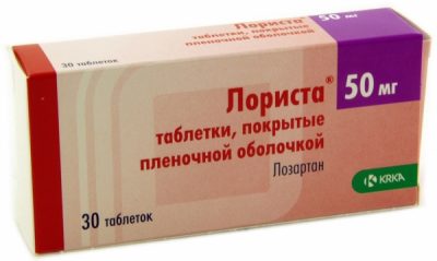 Лоріста таблетки від тиску з сечогінним ефектом