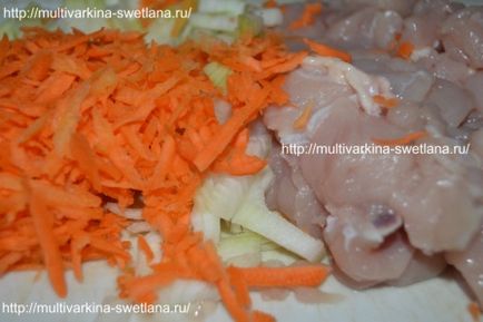 Szeretek főzni pilaf Bulgur multivarka Redmond, szeretek főzni