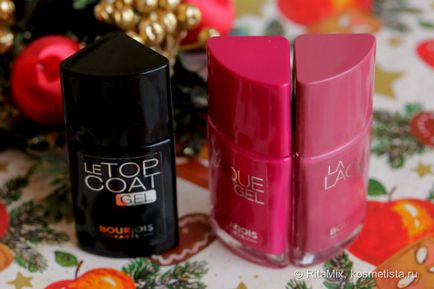 Манікюр з bourjois la laque gel - le top coat gel