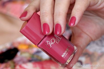 Manichiura cu gel bourjois la laque - gel de acoperire