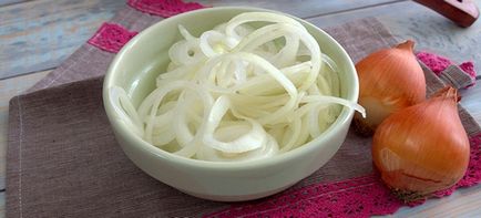 Ecetes hagyma egy shish kebab - receptek ízletes savanyúság, ecet, édeskömény és a gránátalma (ecet) Ecetes hagyma egy shish kebab - receptek ízletes savanyúság, ecet, édeskömény és a gránátalma