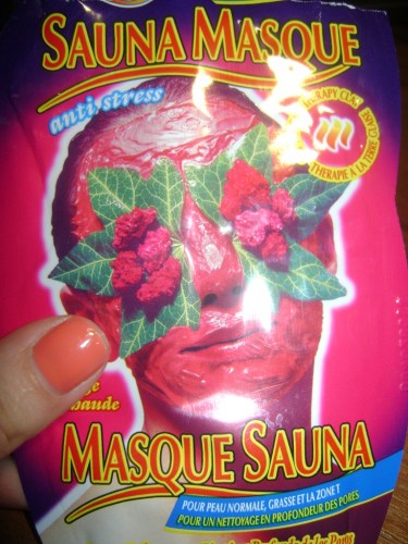 Masque sauna маска-сауна самонагрівається від montagne jeunesse