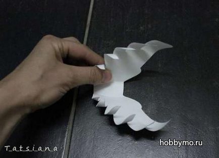 Mesterkurzus békegalamb papír - Sea hobby
