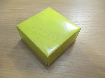 Майстер-клас «коробочка для подарунків, ігр та дрібниць в техніці« орігамі »