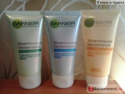 Matiruyuschy smântână-sorbet garnier de viață dătătoare hidratante pentru pielea mixtă și grasă - 