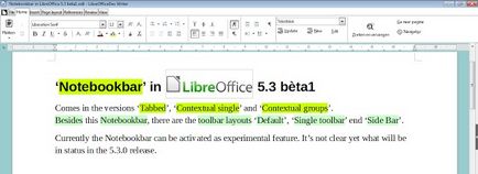 Caseta de birou Microsoft ui vine la libreoffice