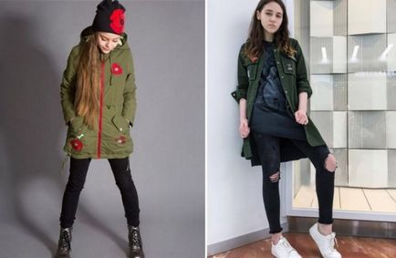 Мода для дівчаток-підлітків осінь-зима 2017-2018 фото