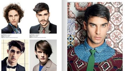 Tunsorile masculine la modă pentru clasa de păr mediu cu fotografie