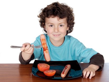 Carne din dieta copiilor de vârstă școlară