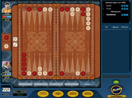 Backgammon este mult timp online - jucați gratuit cu rivali reali!