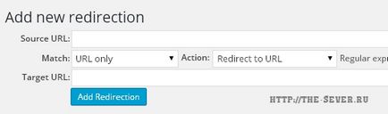 Регулиране на 301 пренасочи WordPress