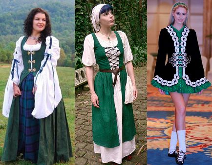 Національний костюм ірландії для жінок і чоловіків