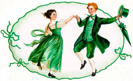 Costumul național al Irlandei pentru femei și bărbați