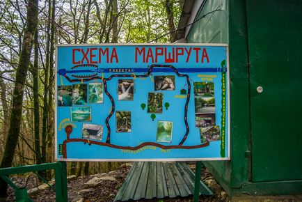 Navalishinsky Gorge, Soci - poze, descriere, traseu