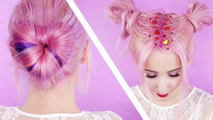 Новий тренд glitter roots блискітки на коренях волосся, онлайн журнал про волосся just hair