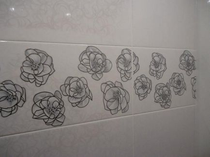 Árnyalatok és ötletek burkolólapot a kis fürdőszoba