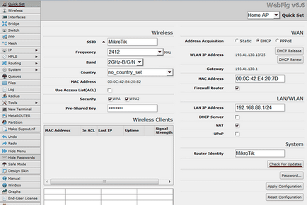 MikroTik firmware frissítés, blog, online áruház wi-fi berendezés azt szolgálat